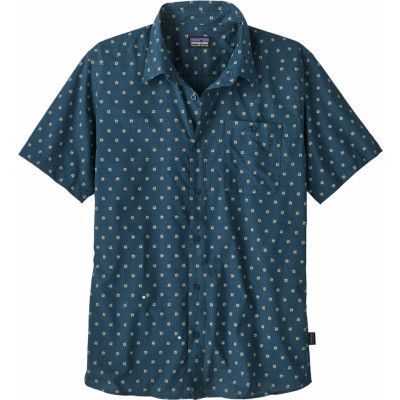 Patagonia Men's Go To Shirt Sun Beams: Lagom Blue