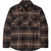 Patagonia M's LW Insulated Fjord Flannel Shirt Molasses Brown