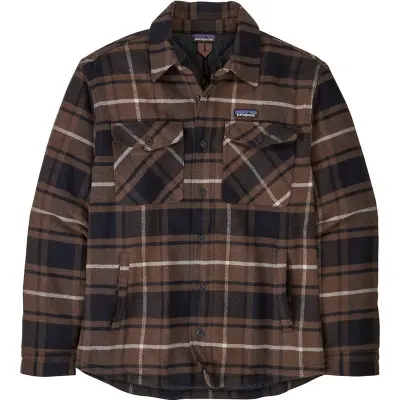Patagonia M's LW Insulated Fjord Flannel Shirt Molasses Brown Molasses Brown XXL