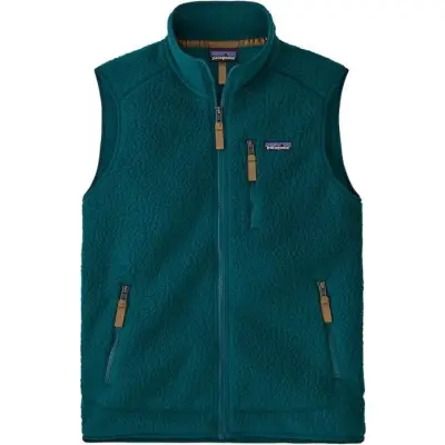 Patagonia M's Retro Pile Vest Dark Borealis Green