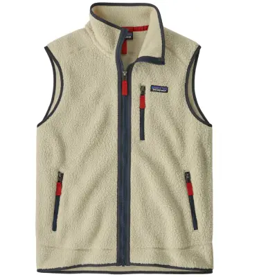 Patagonia M's Retro Pile Vest Pelican w/Smolder Blue