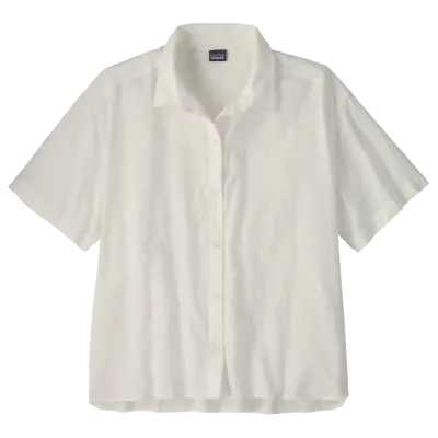 Patagonia W's Lw A/C Shirt Windowpane Dobby: White