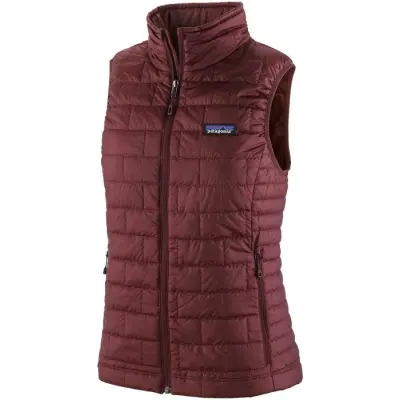 Patagonia W's Nano Puff Vest Dark Ruby w/Dark Ruby