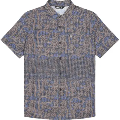 Picture Organic Clothing Men's Klivox Printed Shirts Ancolie Print