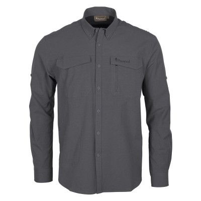 Pinewood Skjorta Everyday Travel L/S Ash Grey