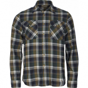 Pinewood Men's Härjedalen Shirt Green/Navy