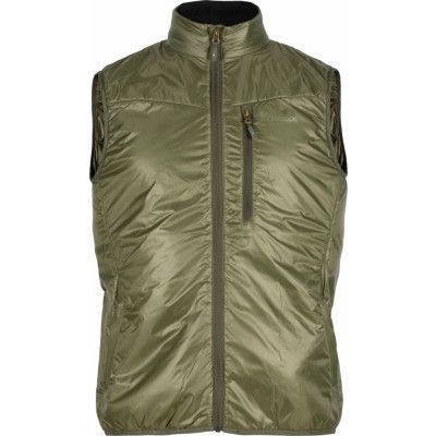Pinewood Men's Wool Insulated Midlayer Vest Moss Green
