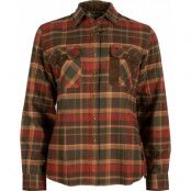 Pinewood Women's Prestwick Exclusive Shirt Dark Green/Terracotta