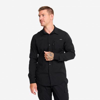 Preparation Stretch Shirt Herr Black, Storlek:3XL