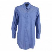 Price Ebba Shirt, Blue, 34,  Skjortor