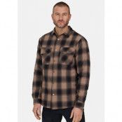 Quilted M Lined Flannel Shirt