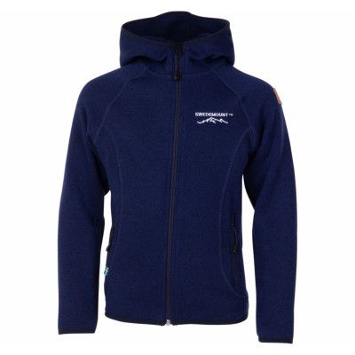 Reykjavik Fleece Jacket Jr, Navy Melange, 110,  Tröjor