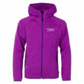 Reykjavik Fleece Jacket Jr, Purple Melange, 120,  Tröjor