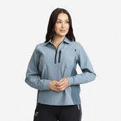 Ridge Half-zip Stretch Shirt Dam Orion Blue/Blue Mirage, Storlek:XS