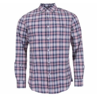 Sailing Check Shirt, Navy, 2xl,  Herr