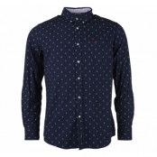 Sailor Shirt, Navy Print, S, Skjortor