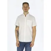 Sailor Shirt Short Sleeve, Off White, M,  Kortärmade Skjortor