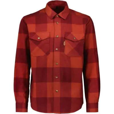 Sasta M's Alaska shirt Ruby Red