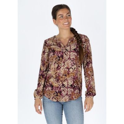 Sc-Agda 1, Fuchsia Combi, S,  Skjortor