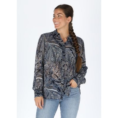 Sc-Belinde 1, Navy Combi, Xl,  Långärmade Skjortor