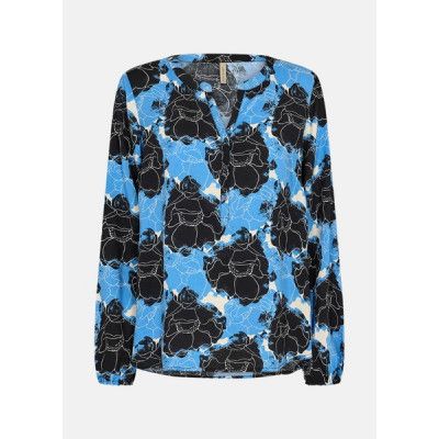 Sc-Jenna 2, Bright Blue Combi, S,  Långärmade Skjortor