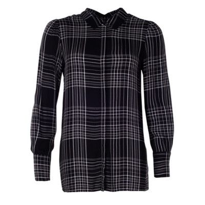 Sc-Louise 1, Black Combi, S,  Långärmade Skjortor