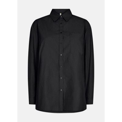 Sc-Netti 37, Black, Xl,  Långärmade Skjortor