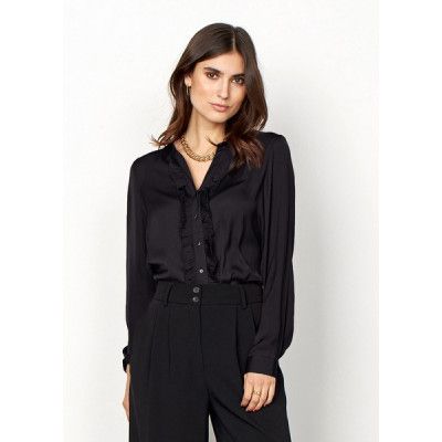 Sc-Pamela 46, Black, Xxl,  Skjortor
