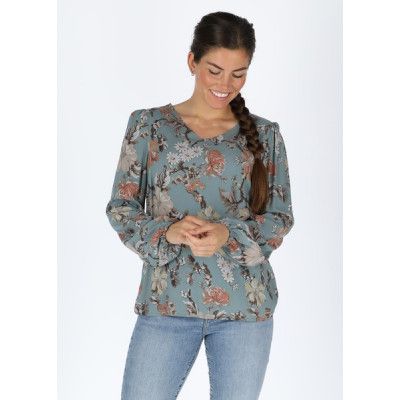 Sc-Tiara 1, Ocean Blue Combi, S,  Skjortor