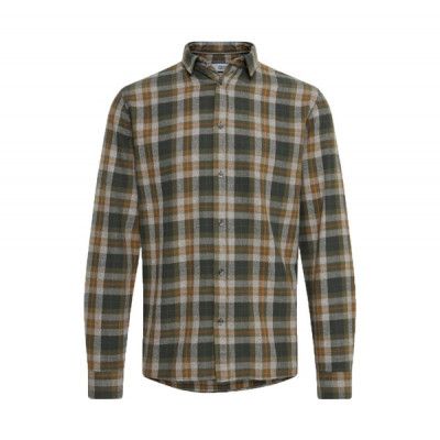 Sdterkil Herringbone Check, Deep Forest, 2xl,  Solid