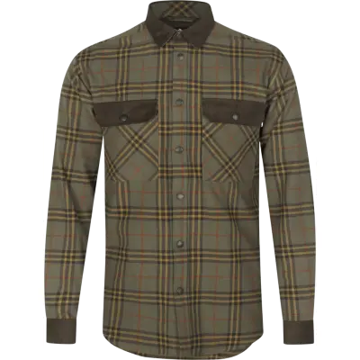 Seeland Banff Shirt Grape Leaf/Terracotta Check