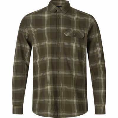 Seeland Highseat Skjorta - Pine Green Check