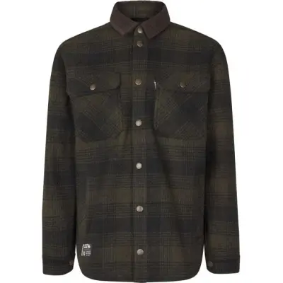 Seeland M's Canada Yukon Shirt Pine Green Check