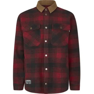 Seeland M's Canada Yukon Shirt Red Check