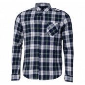 Shirt - Arvid Ls Bd Check, Deep Fores, S,  Solid