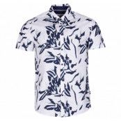 Shirt - Banks Bu Flower, White, M, Solid