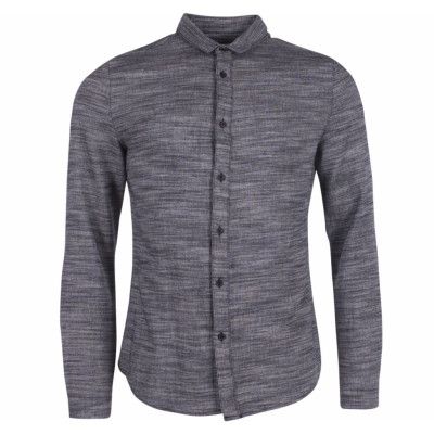 Shirt, Black, Xl,  Långärmade Skjortor