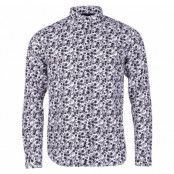 Shirt - Juan Flower 2, Off White, S,  Solid