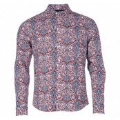 Shirt - Juan Ls Bd Aop, Insignia B, Xl,  Solid