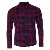 Shirt - Juan Ls Bd Check, Russet Bro, Xs,  Solid