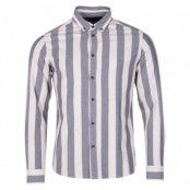 Shirt - Juan Ls Bd Stripe, Insignia B, M,  Solid