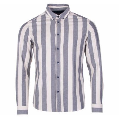Shirt - Juan Ls Bd Stripe, Insignia B, Xxl,  Solid