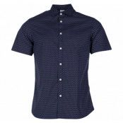 Shirt - Karlos S/S, Peacoat, Xl,  Tailored