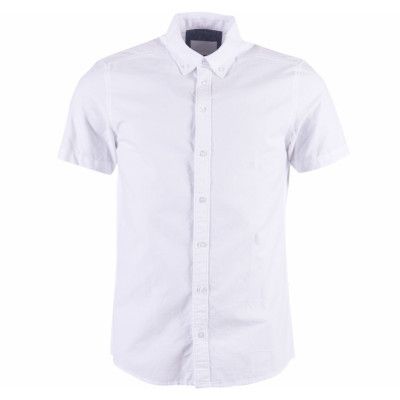 Shirt - London Ss, White, L,  Tailored