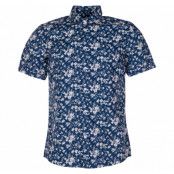 Shirt - Lucian, Peacoat, M, Kortärmade Skjortor