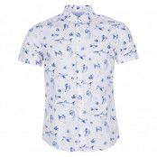 Shirt - Ocean, White, S,  Solid