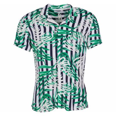 Shirt - Oleg, White, L,  Solid