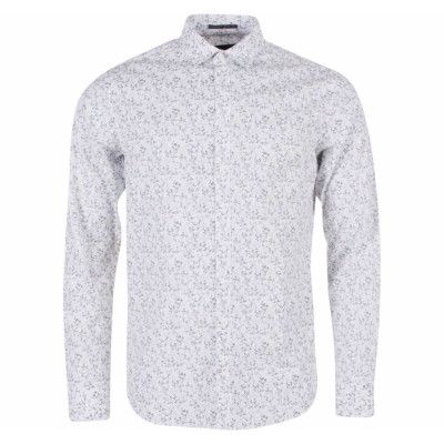 Shirt - Travis, Marshmallo, S,  Tailored