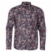 Shirt - Tyler Ls Bu Flower, Insignia B, L, Solid