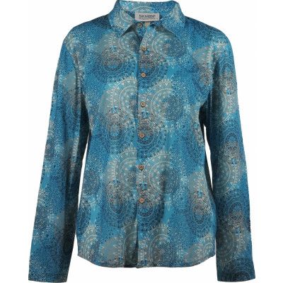 Skhoop Women's Flora Shirt Denim Blue
